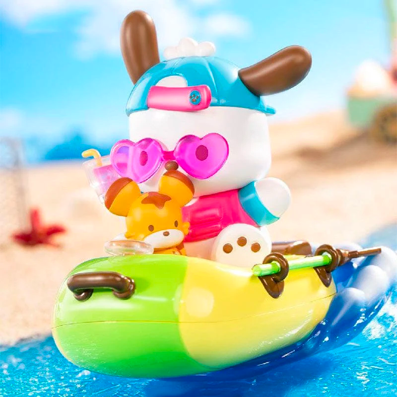 Sanrio Pochacco Holiday Beach Series Blind Box Doll for ages 15+