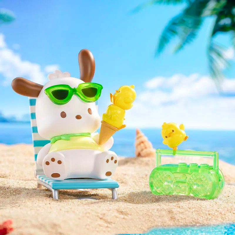 Sanrio Pochacco Holiday Beach Series Blind Box Doll for ages 15+