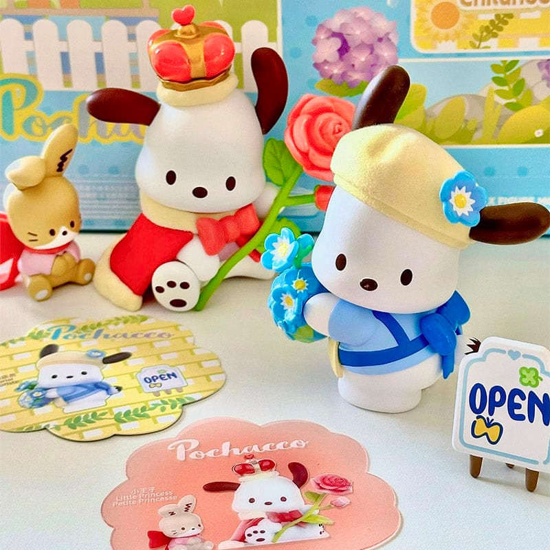 Sanrio Pochacco Flower&Childhood Series Blind Box Doll for age 15+