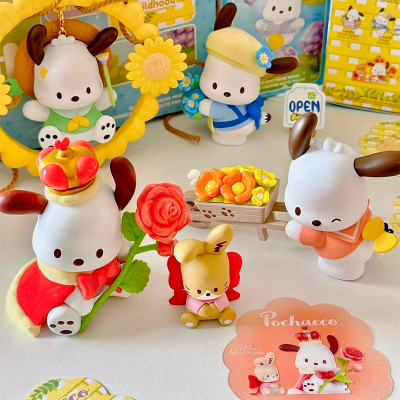 Sanrio Pochacco Flower&Childhood Series Blind Box Doll for age 15+