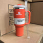 (Factory Surplus) Stanley Quencher H2.0 FlowState Stainless Steel Vacuum Insulated Tumbler with Lid and Straw for Water, Iced Tea or Coffee