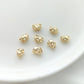 (no.19)  Irregular Stone & Wheel Premium Spacer Beads For Jewelry Making