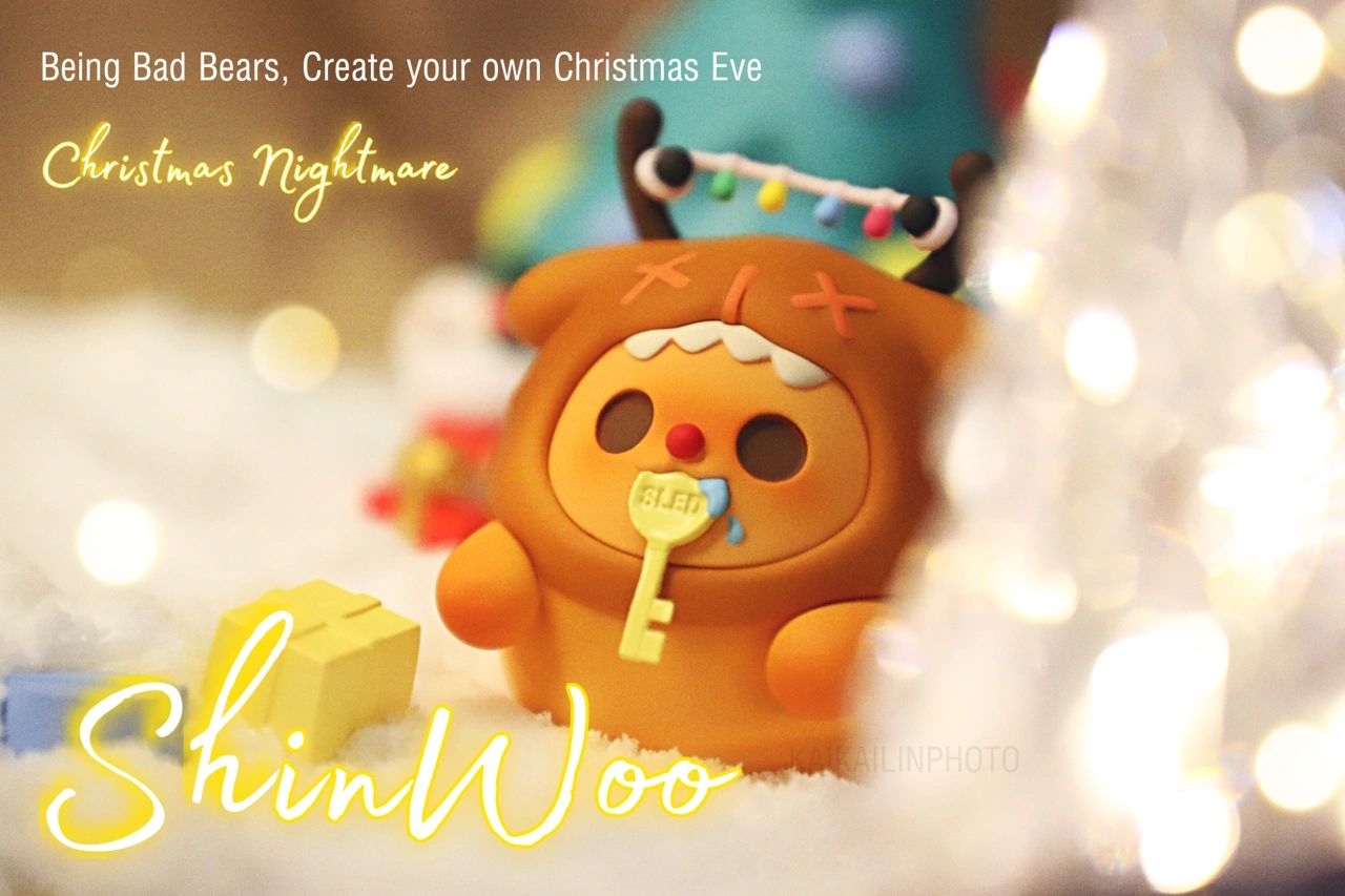 F.UN Shinwoo Vol.4 Christmas Nightmare Night Blind Box Doll for ages 15+