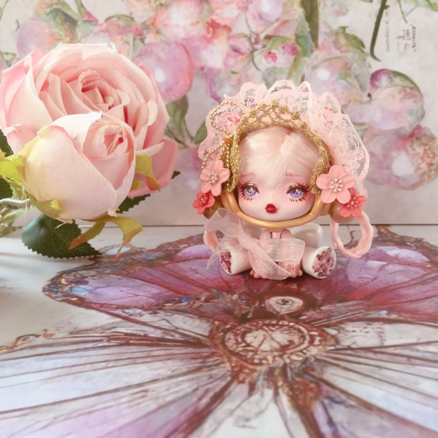 SP Flowers Host Language Redesign Doll