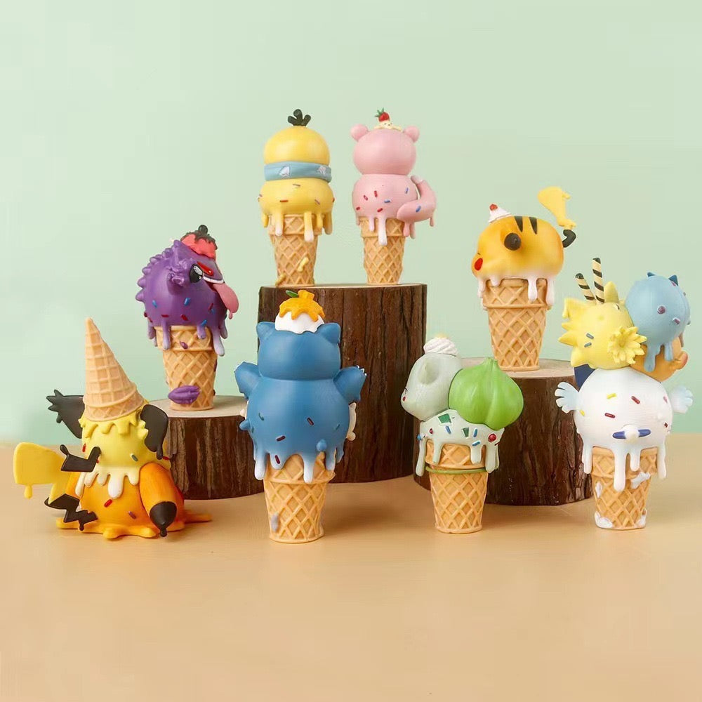 Pokémon Ice Cream Cone Pet Series Dolls