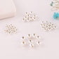 A13-18K gold plated round spacer beads for jewelry making