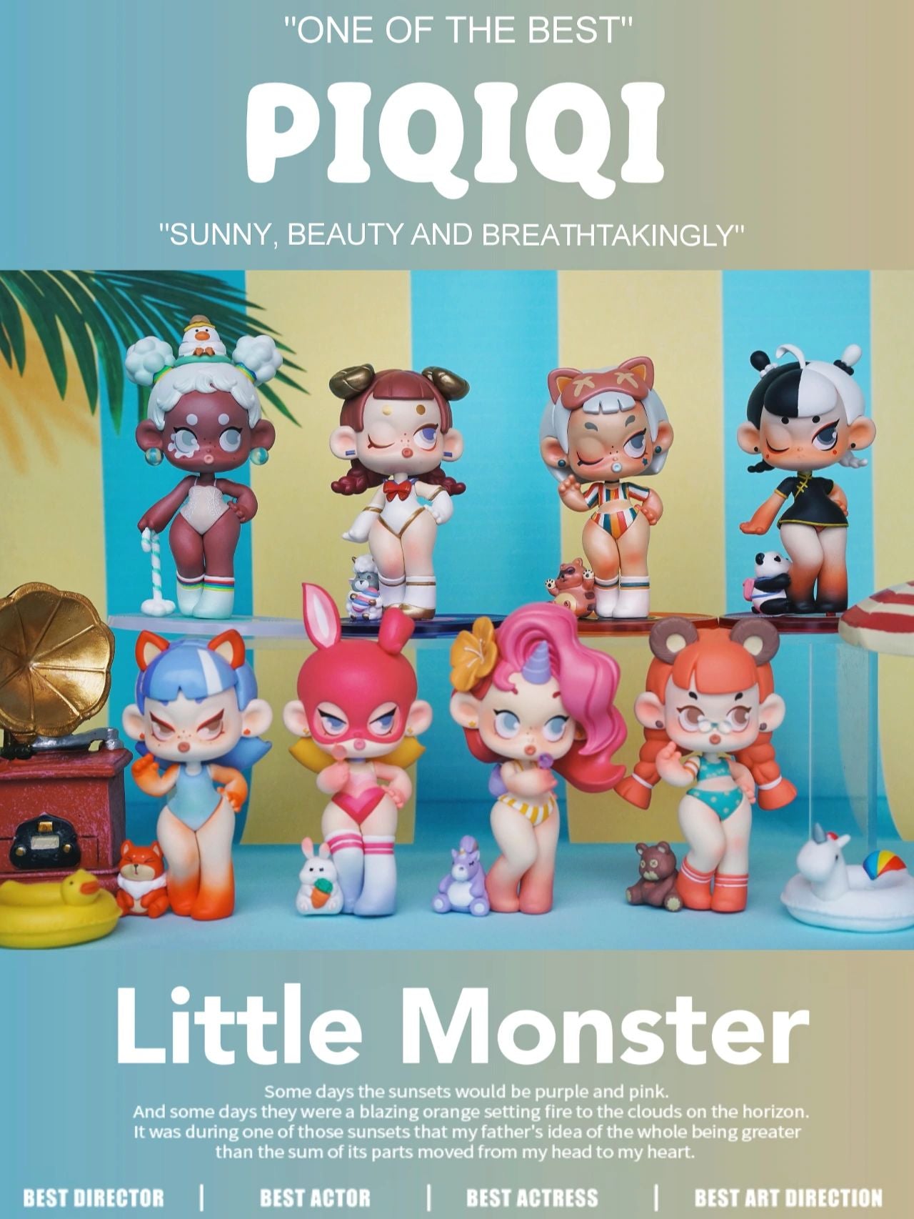 PIQIQI Little Monster series for ages 15+