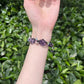 Hand-made Woven Natural Rough Gemstone Energy Healing Stone Bracelet