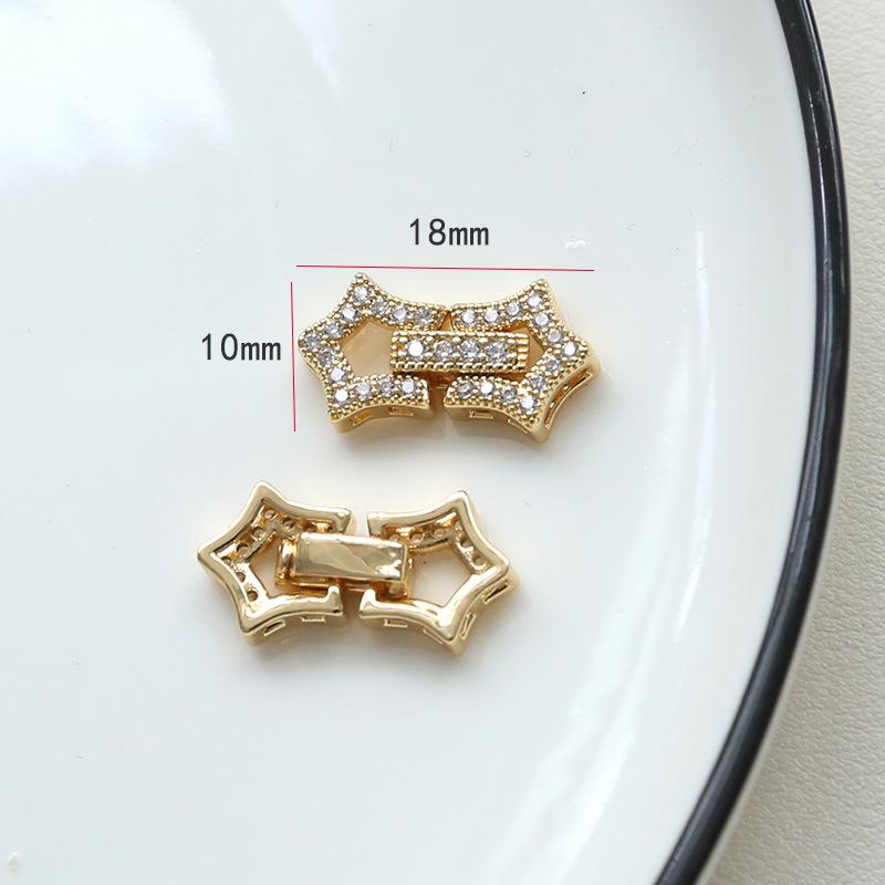 (No.6 Connector) Assorted Connector Clasp Collection For Jewelry Making