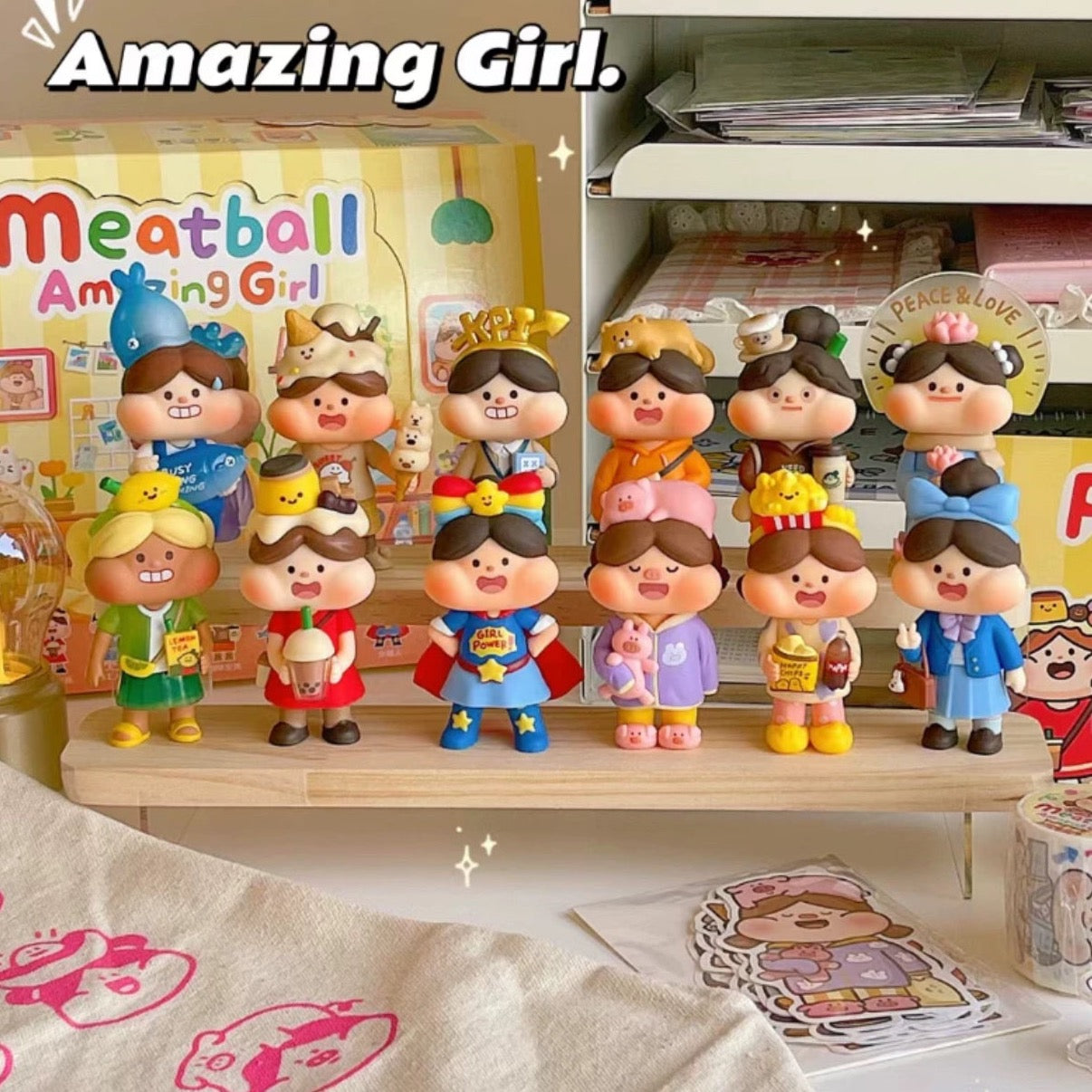 Meatball Amazing Girl Series Blind Box For Age 15+