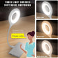 Voice Control USB Light for Laptop Keyboard LED Reading Lamp Portable Small Night Light with Flexible Gooseneck