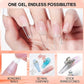 Solid Nail Glue Gel for False Nail Tips for Press On Nail 10ml