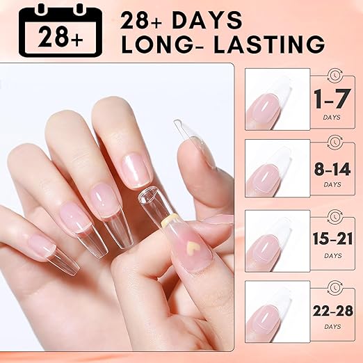 Solid Nail Glue Gel for False Nail Tips for Press On Nail 10ml