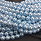 (No.5 Shell Beads)Natural ocean shell pearl beads for jewellery making