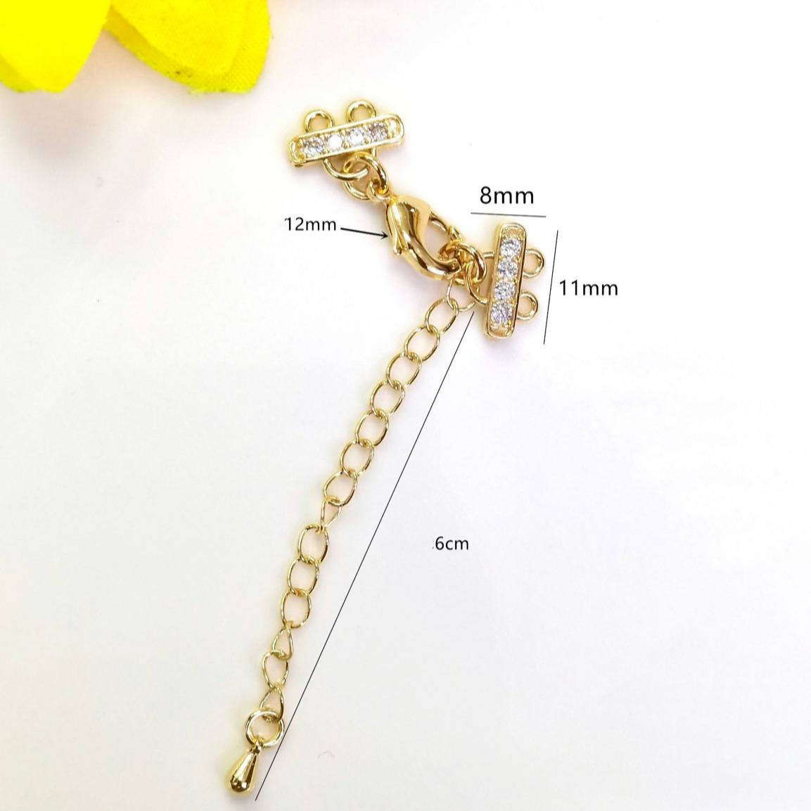 (No.7 Chain) Universal Chain Collection Adjustable Bracelet And Necklace Beading Chain