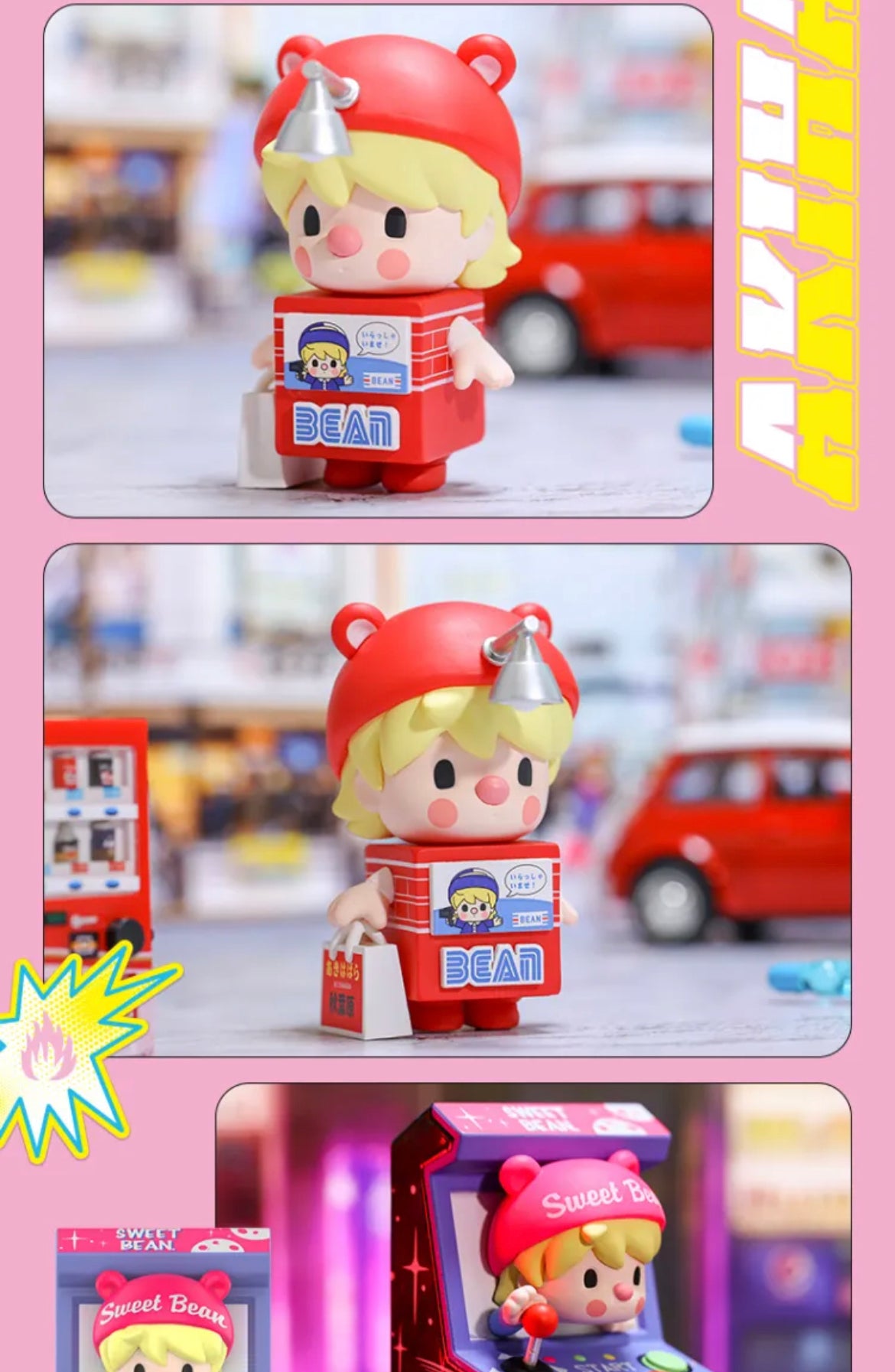 POP MART Sweet Bean AKIHABARA Blind Box Doll for age 15+