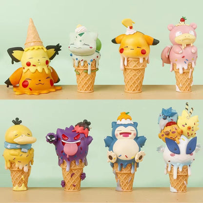 Pokémon Ice Cream Cone Pet Series Dolls