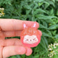 Luminous Clear Mini kiki doll for DIY Keyring and Accessories for ages 15+