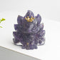 Crystal Epoxy Resin The Crown Nine-Tailed Fox Doll Series