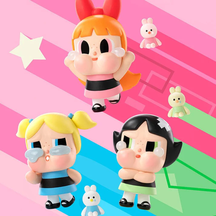 POPM Crybaby × The Powerpuff Girls Series Blind Box For Age 15+