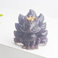 Crystal Epoxy Resin The Crown Nine-Tailed Fox Doll Series