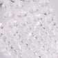 Glass faceted clear beads crystal imitation beads for DIY Keyring and Accessories for ages 15+