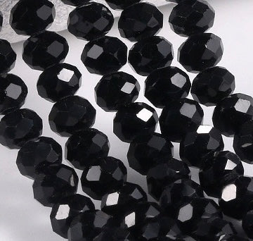 Glass faceted clear beads crystal imitation beads for DIY Keyring and Accessories for ages 15+