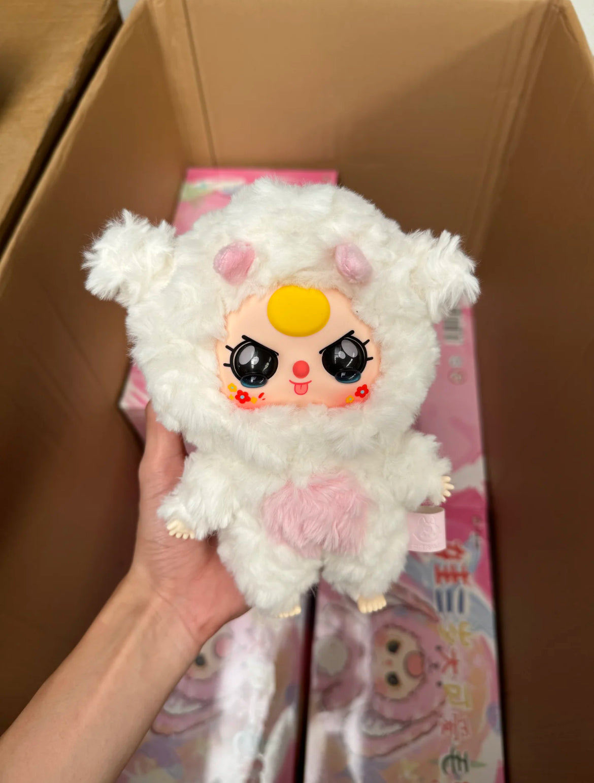 BABY Three VOL.3 Animal Party Fluffy Plushie Dolls Blind Box