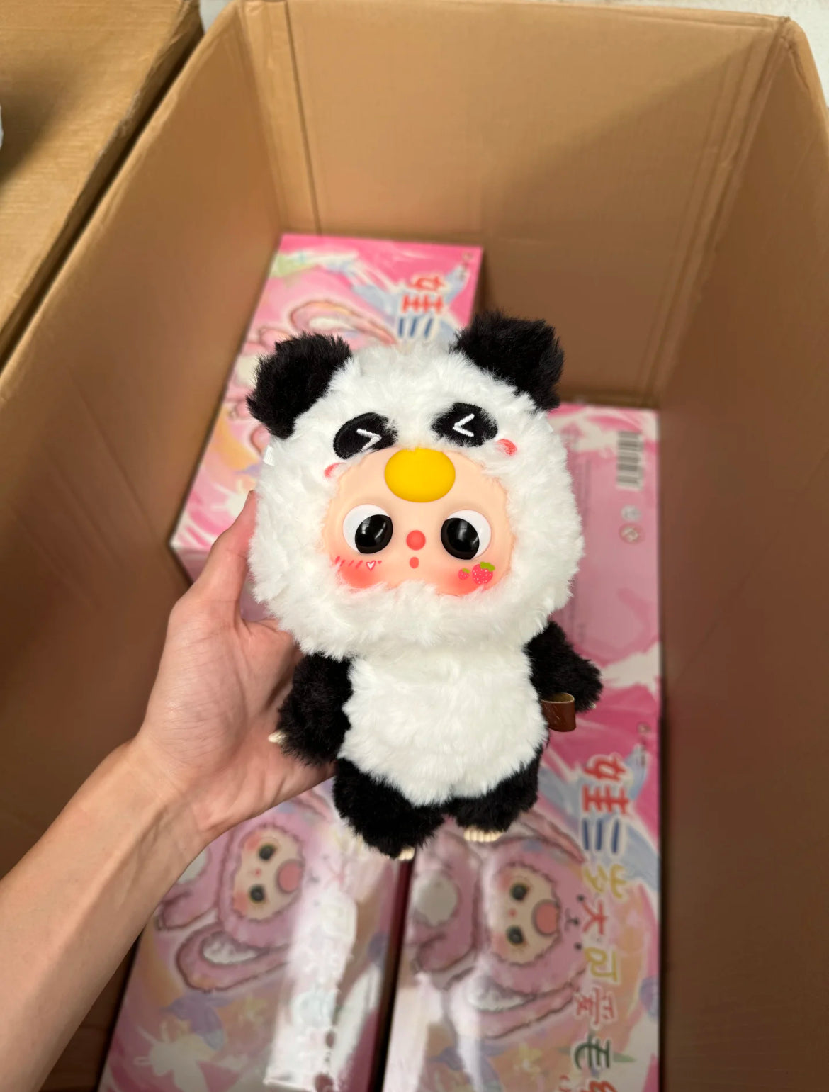 BABY Three VOL.3 Animal Party Fluffy Plushie Dolls Blind Box