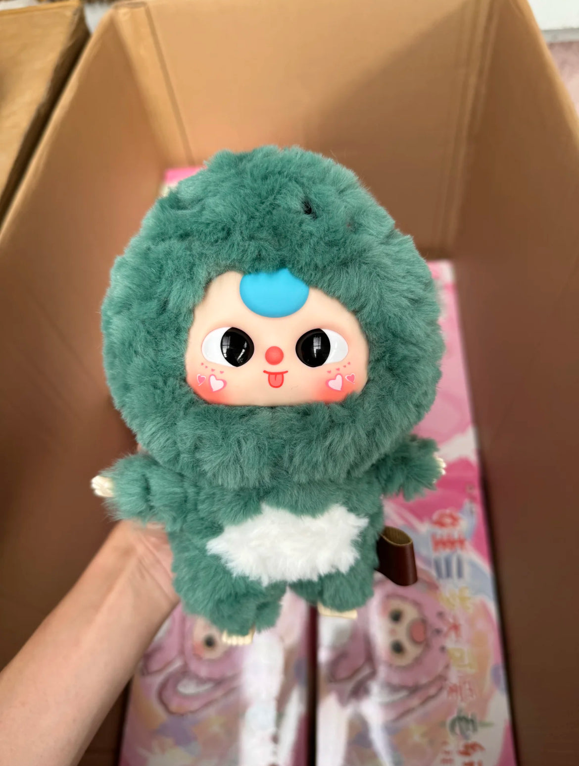 BABY Three VOL.3 Animal Party Fluffy Plushie Dolls Blind Box