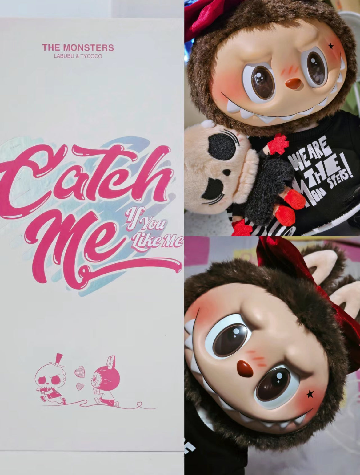 Labubu Valentines Special Catch Me If You Like Me Plushie