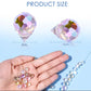 3A Strawberry shaped DIY crystal Beads for Jewelry Making for ages 15+