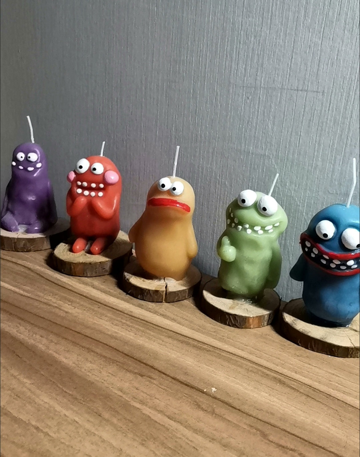 Uglydoll Style Mounster Figure Scented Candle Set