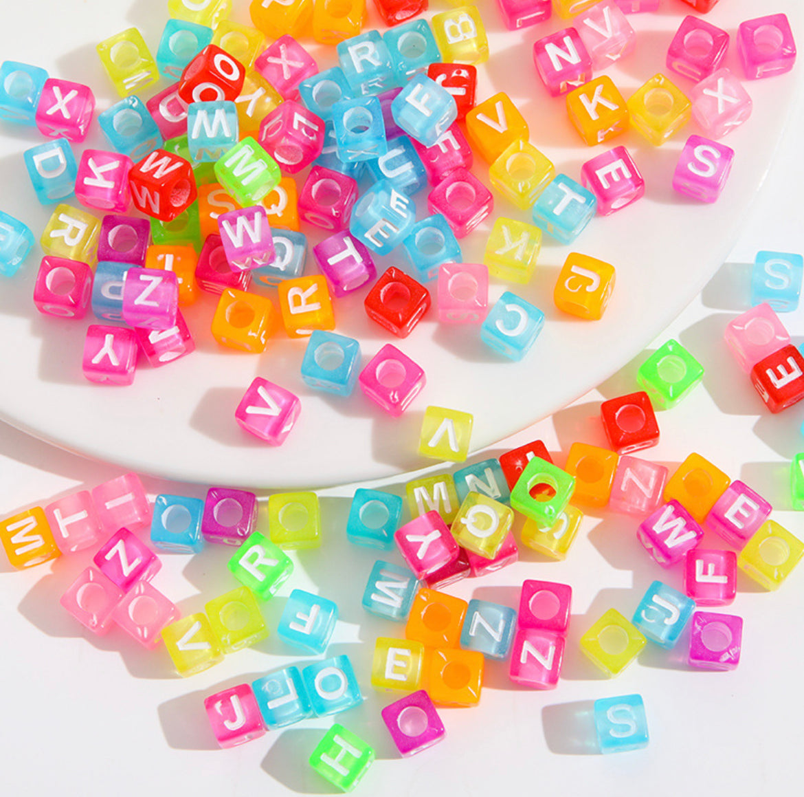 DIY letter beads for crafts jewelry etc for ages 15+