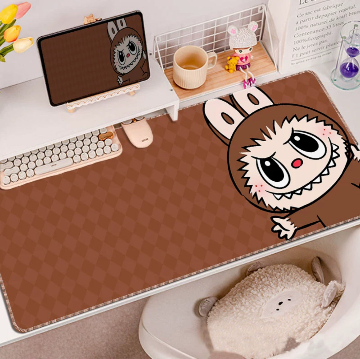 Labubu Mouse Pad Desk Pad Cute Gift