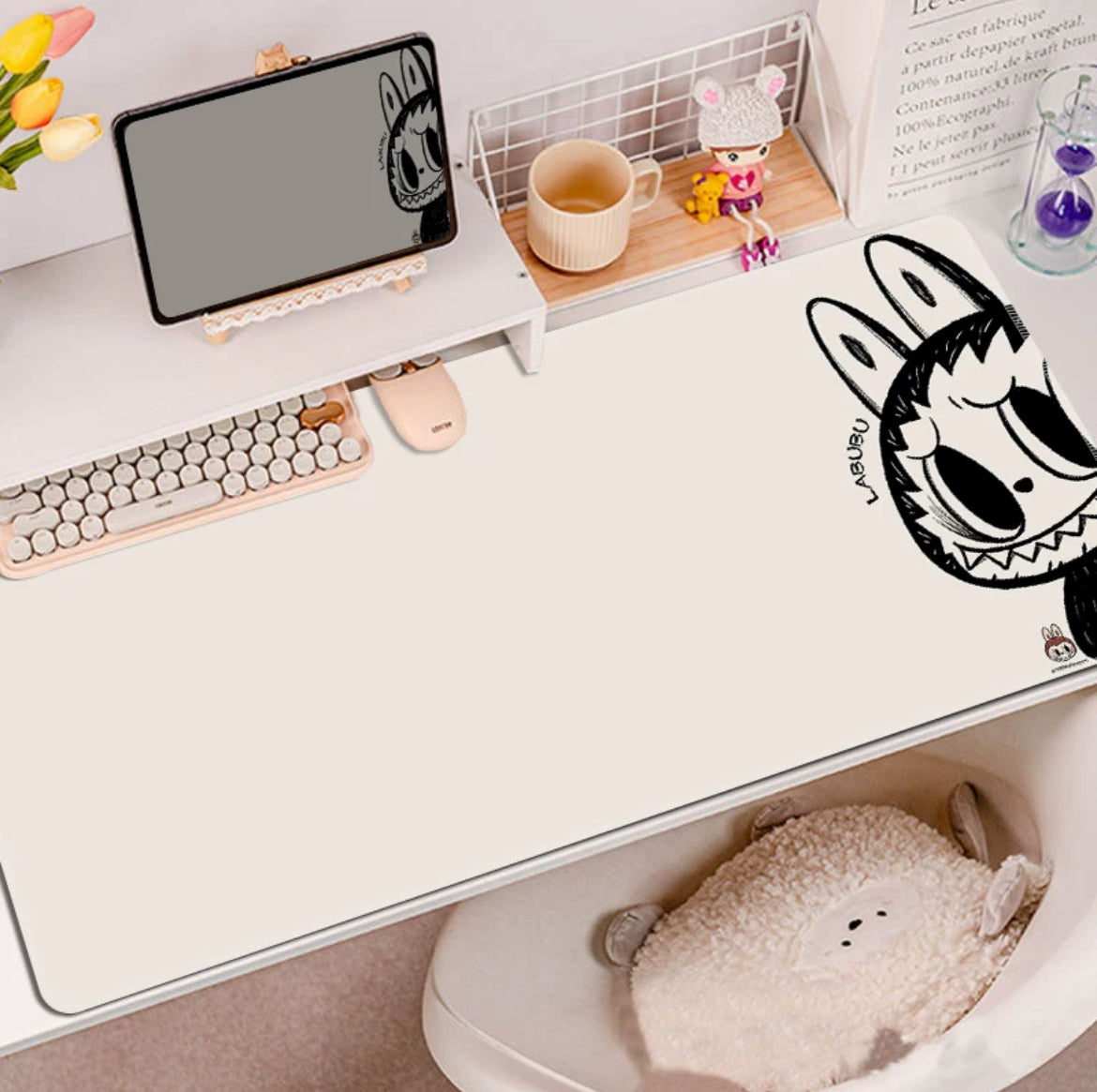 Labubu Mouse Pad Desk Pad Cute Gift