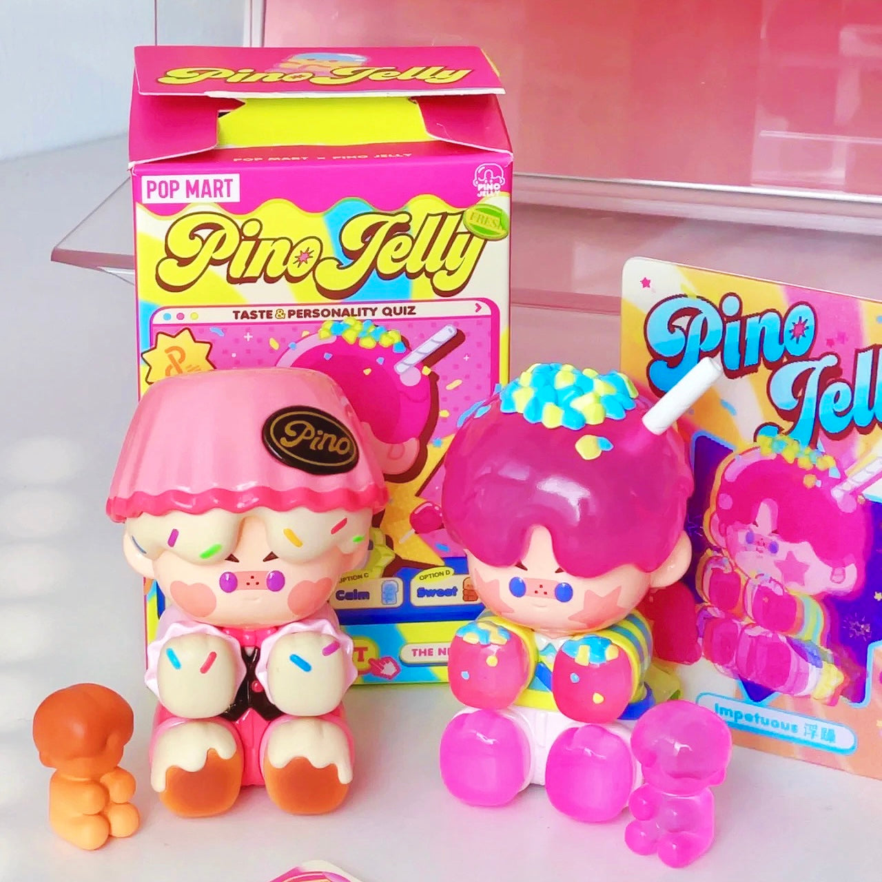 (out of print) PINO JELLY Taste&Personality Quiz Series Figures for age 15+