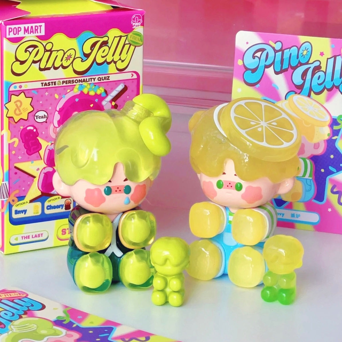 (out of print) PINO JELLY Taste&Personality Quiz Series Figures for age 15+