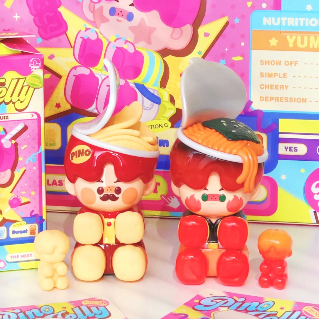 (out of print) PINO JELLY Taste&Personality Quiz Series Figures for age 15+