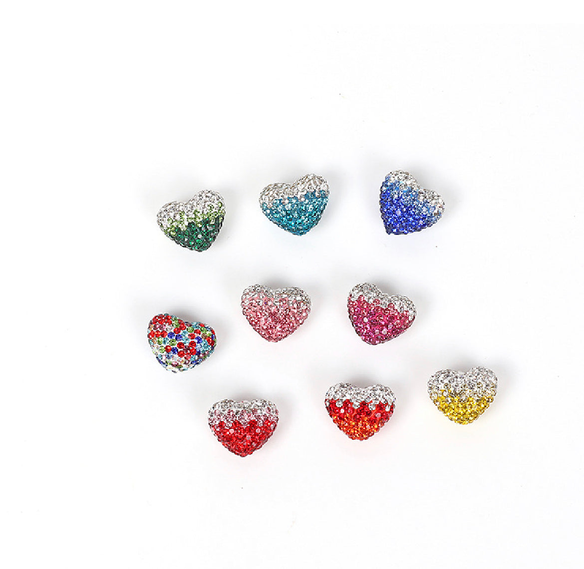 DIY heart shape diamond beads for crafts jewelry etc for ages 15+