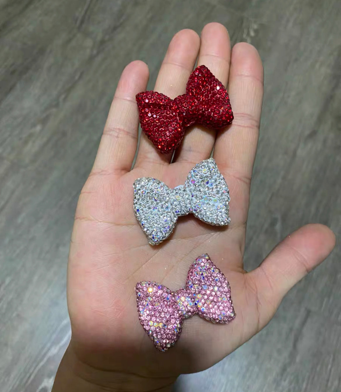 DIY bow shape diamond beads for crafts jewelry etc for ages 15+