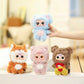 BABY Three VOL.3 Animal Party Fluffy Plushie Dolls Blind Box