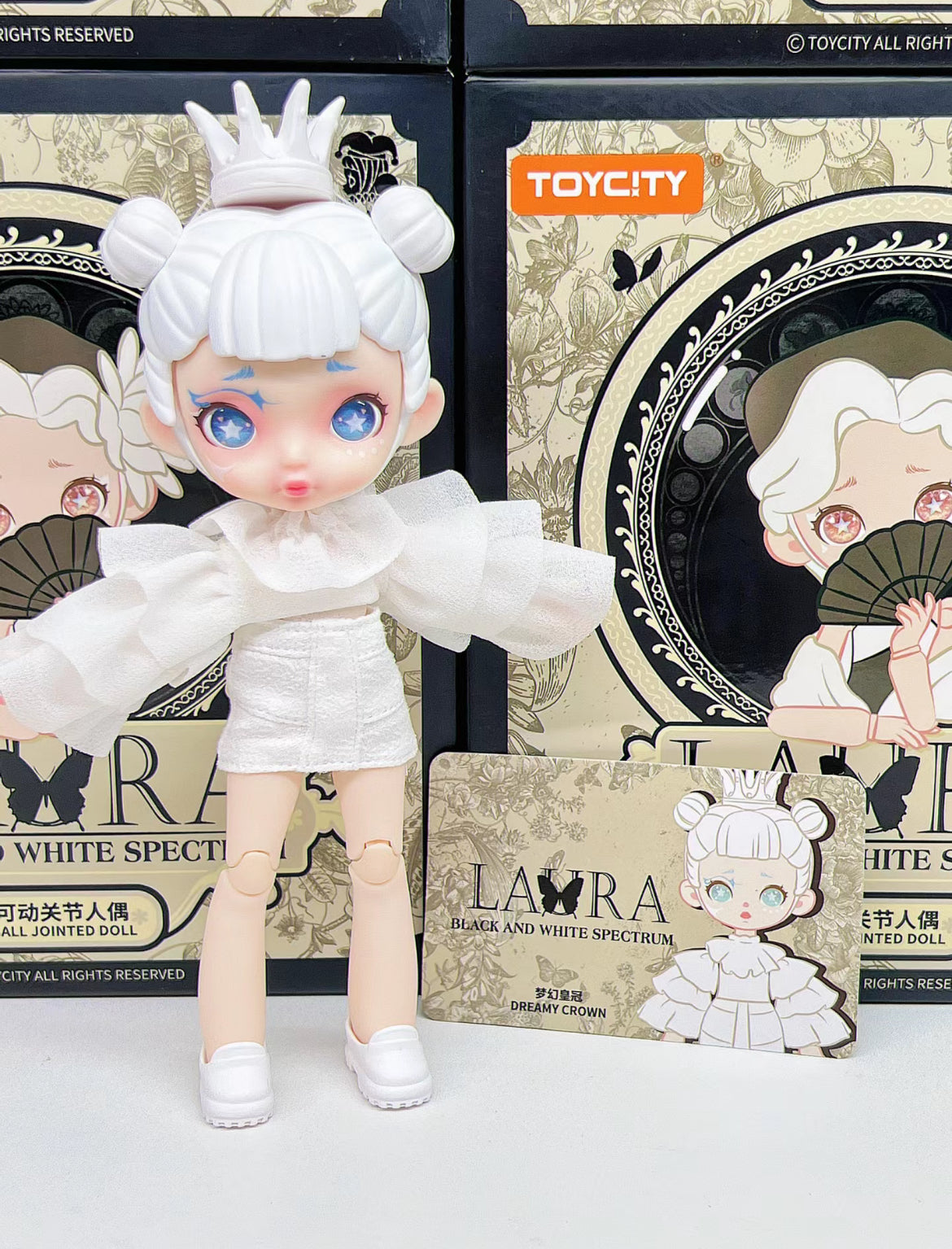 Laura Black And White Spectrum BJD Doll Series