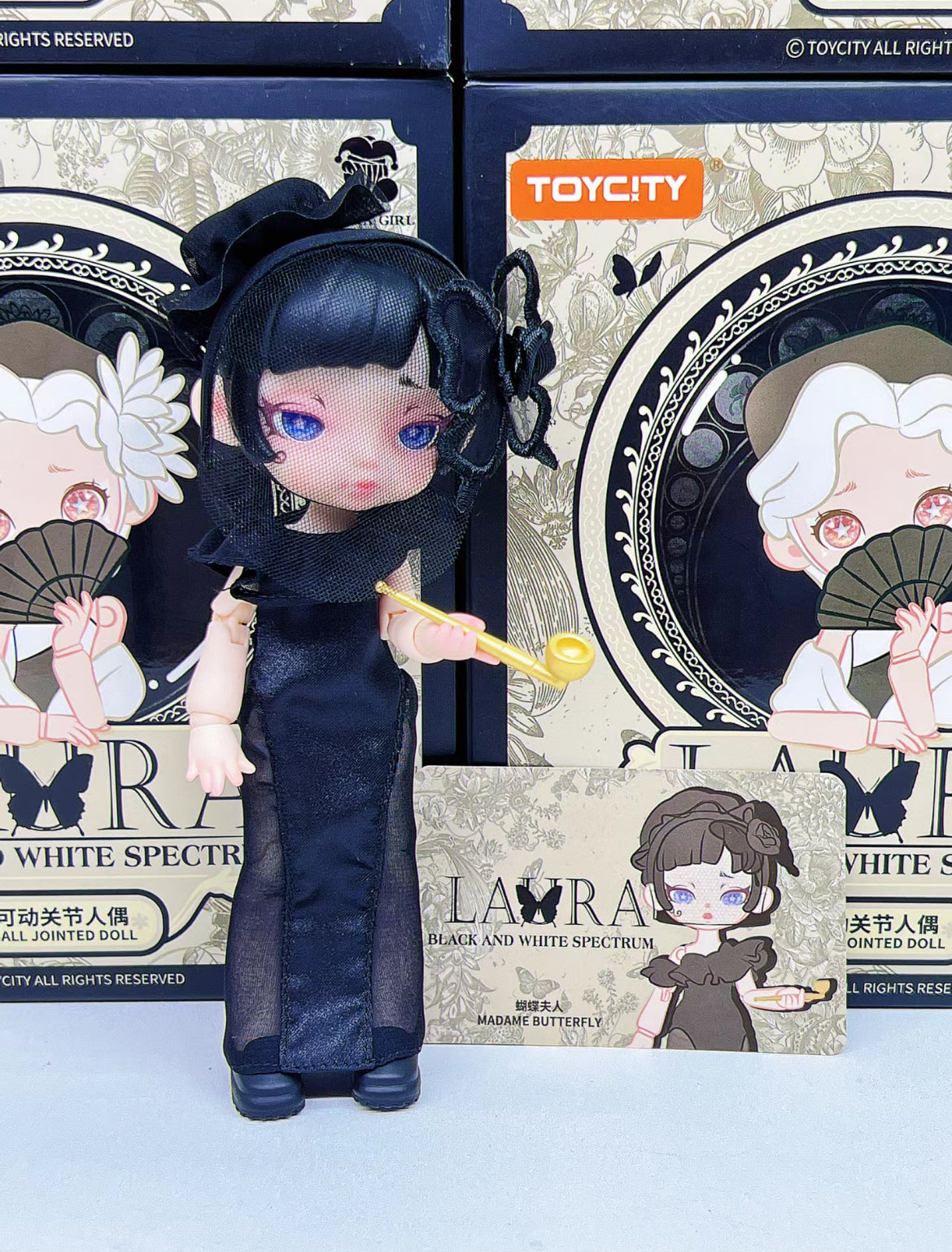 Laura Black And White Spectrum BJD Doll Series