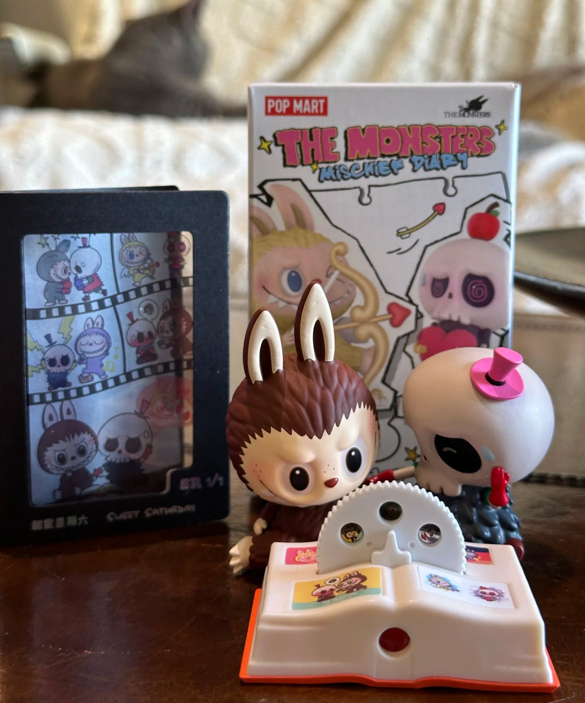 (NEW) POPM The Monsters Mischief Diary Series Labubu Blind Box Doll for ages 15+