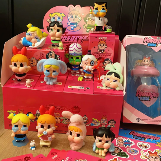 POPM Crybaby × The Powerpuff Girls Series Blind Box For Age 15+