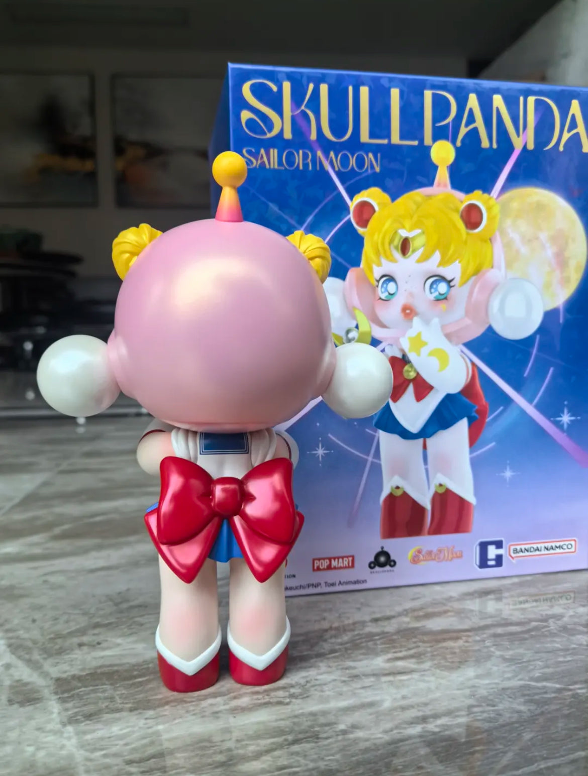 POPM Skull Panda X Sailor Moon Limited Edition Mega Doll (current price)