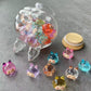 Luminous Clear Mini kiki doll for DIY Keyring and Accessories for ages 15+