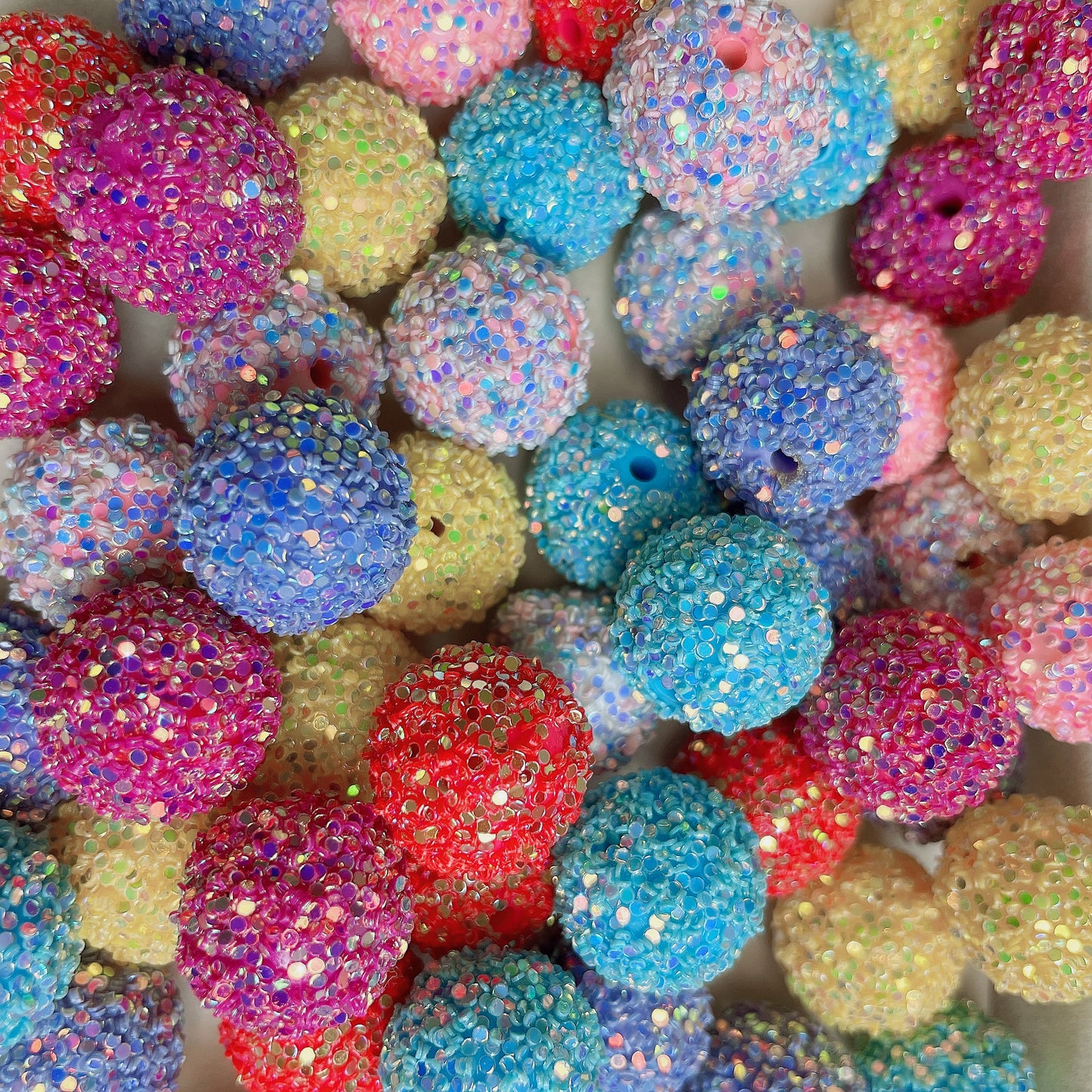 Mermaid Beads Sparkling Sequin craft beads for DIY crafts jewelry etc for ages 15+