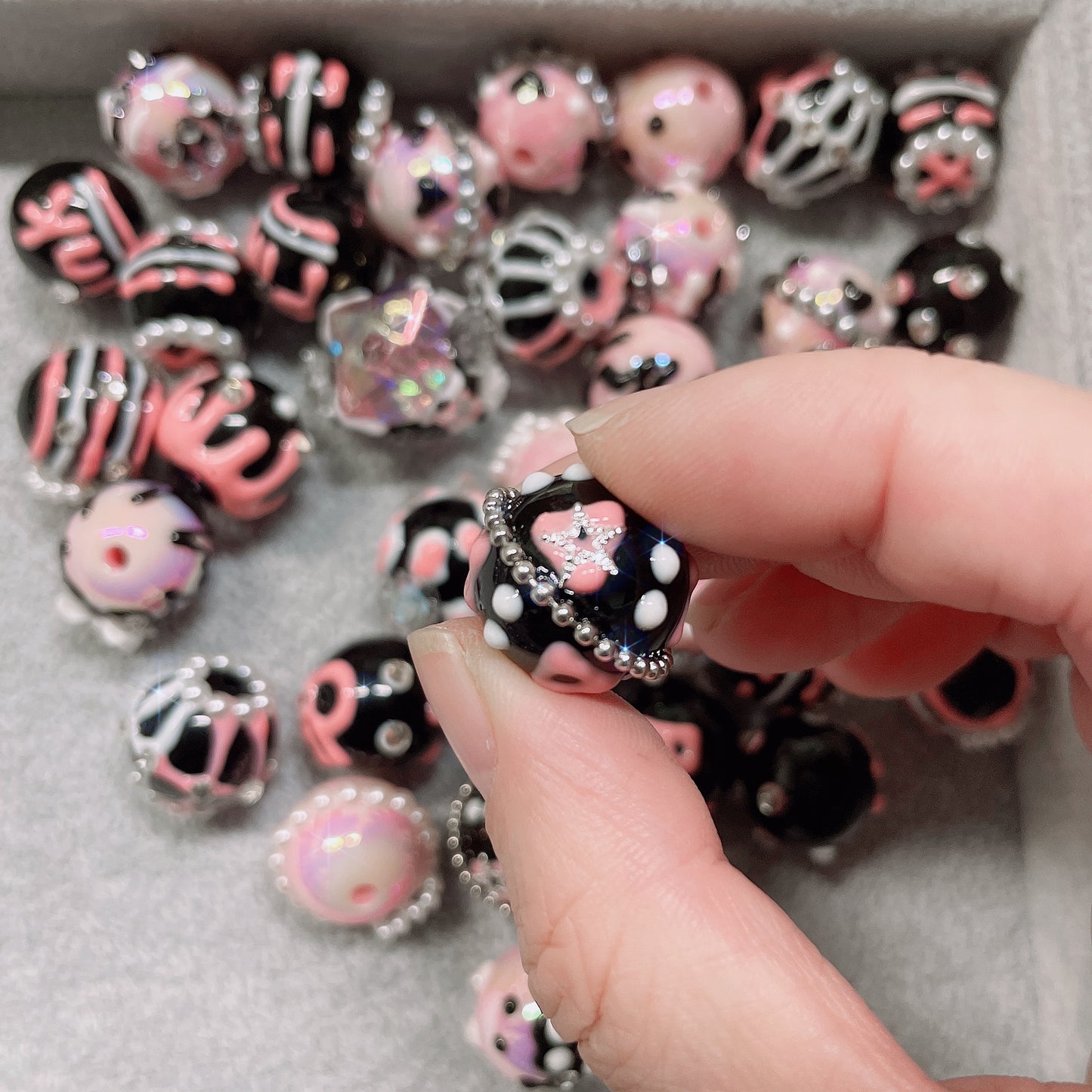 Premium Hand-drawing Beads for crafts jewelry etc for ages 15+